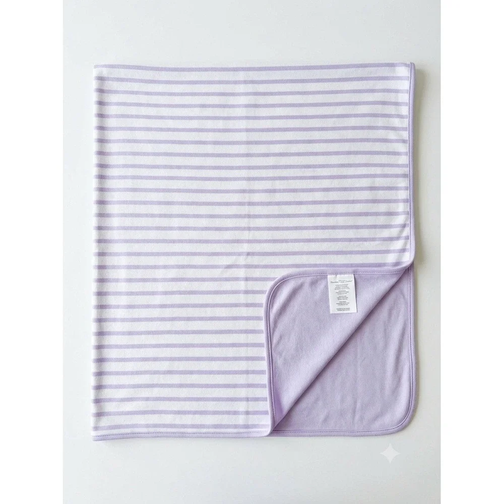 Koala Baby 2018 Toys R Us Purple White Stripe Zebra Baby Blanket Reversible VGC